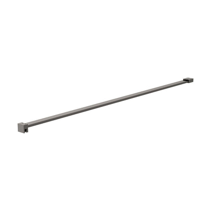 [BLFIX070] Balterley Wetroom Screen Support Bar (for use with 1950mm High Wetroom Screens) - Brushed Pewter - Cutout