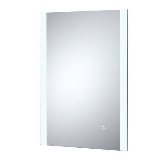 Talke Contemporary Rectangular LED Illuminated Touch Sensor Mirror with Demister, 700mm x 500mm