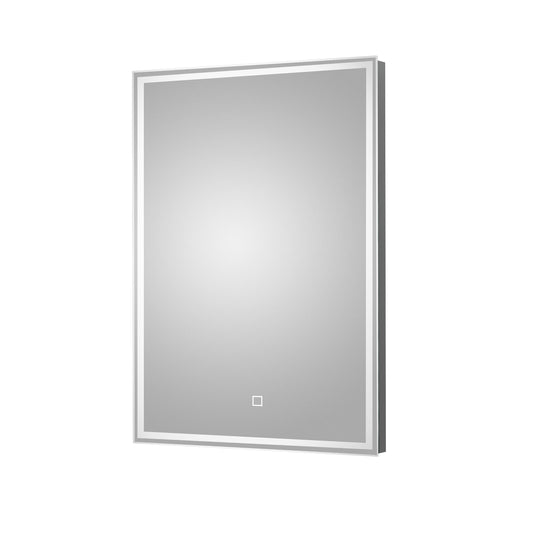 Talke Rectangular LED Illuminated Touch Sensor Mirror with Demister, 700 x 500mm