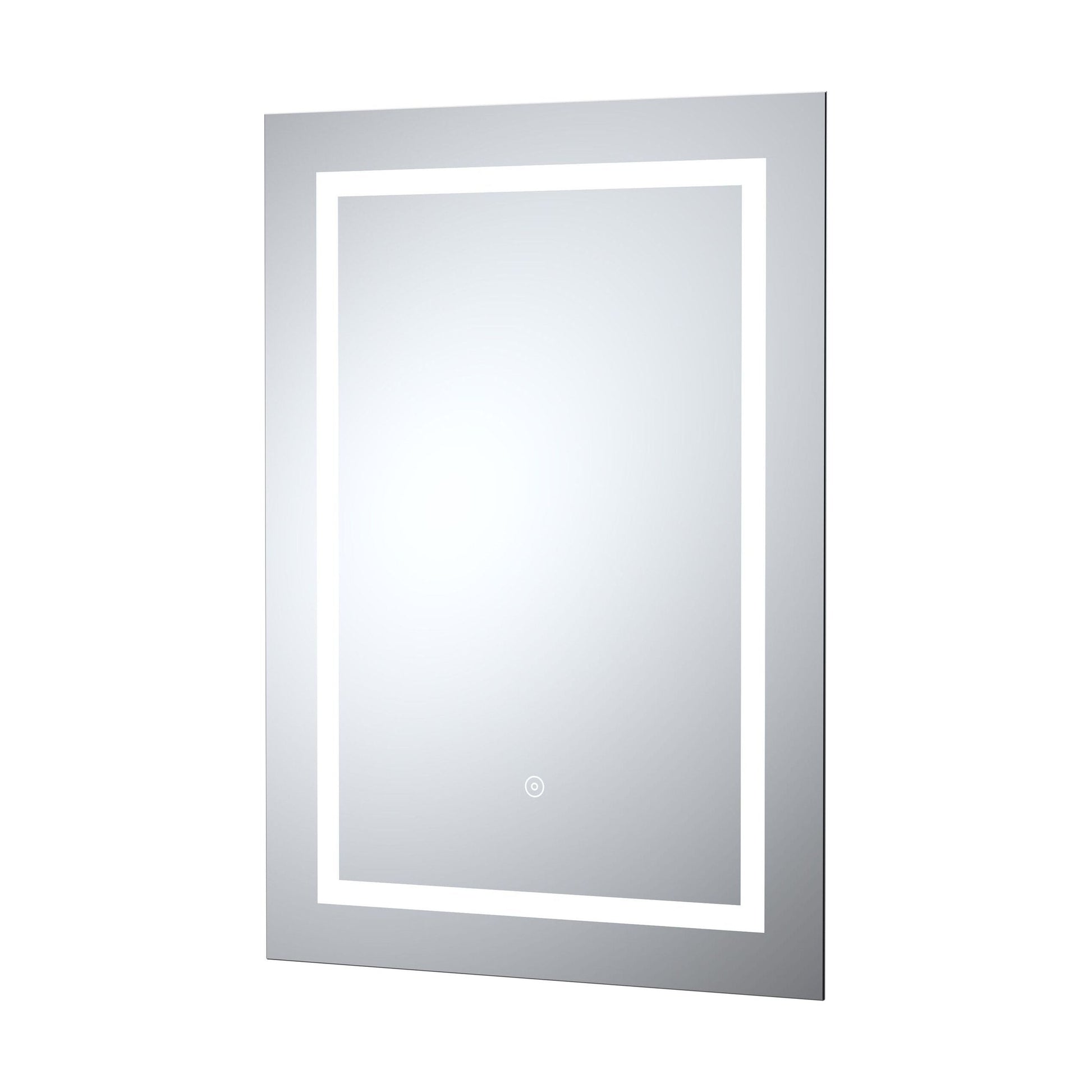 [BMLD505] Talke Rectangular LED Framed Illuminated Touch Sensor Mirror with Demister, 700mm x 500mm - Cutout