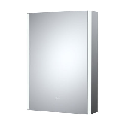 [BMMC093] Talke 1 Door Touch Sensor Mirror Cabinet with Demister & Shaver Socket, 700 x 500mm - Cutout
