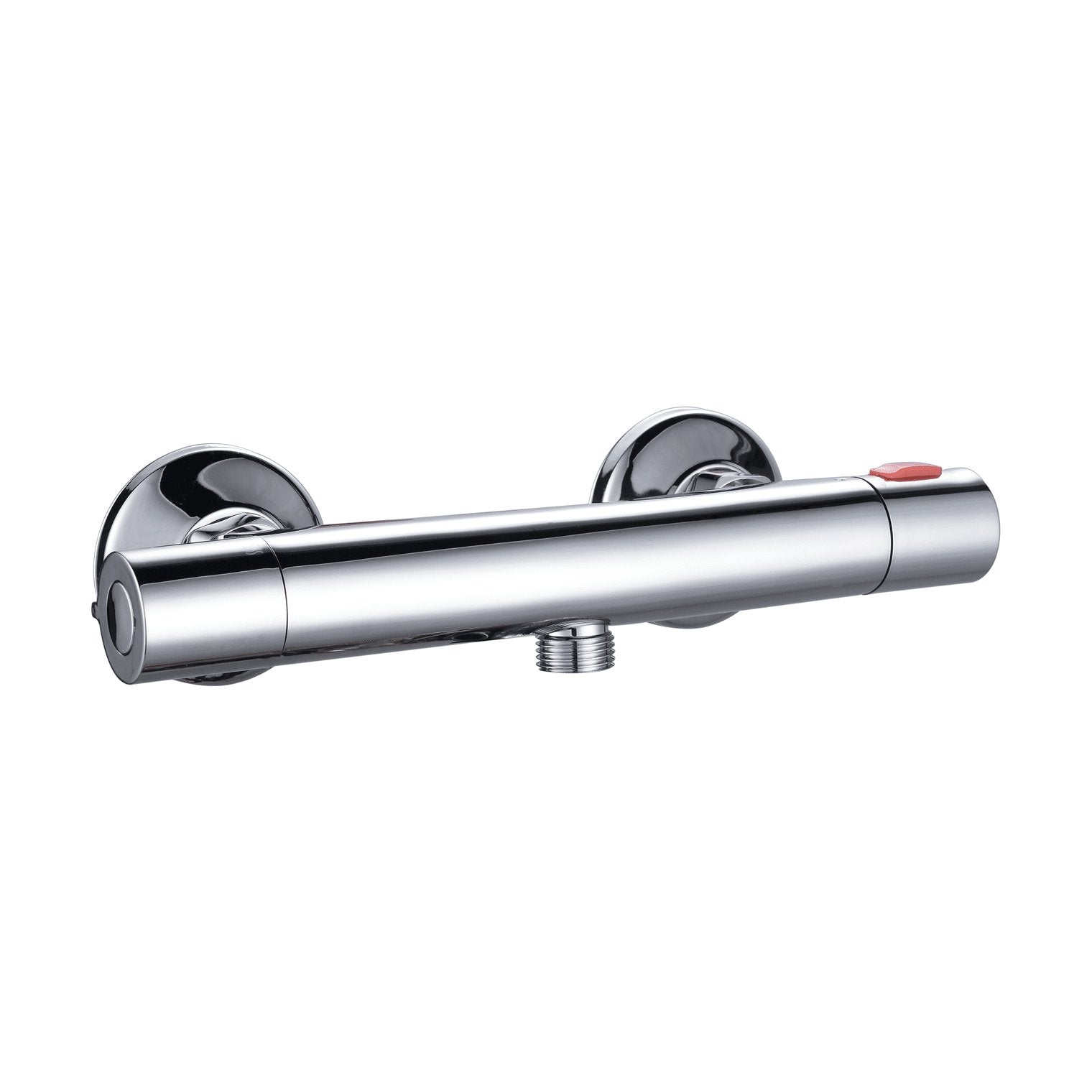 [BSBV008] Minimalist Round Bar Shower Valve - Chrome - Cutout