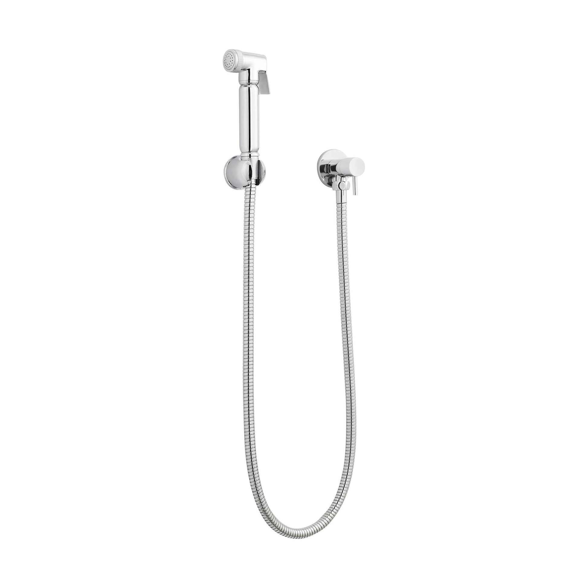 [BSDS001] Round Manual Douche Spray Kit - Chrome - Cutout
