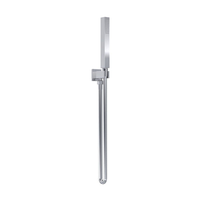 [BSHS3264] Square Outlet Elbow, Parking Bracket & Shower Handset - Matt Black - Cutout