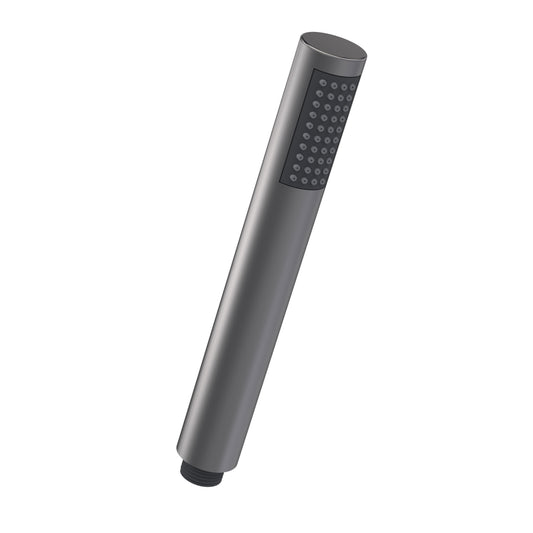 Balterley Contemporary Easyclean Round Single Function Shower Handset - Brushed Pewter