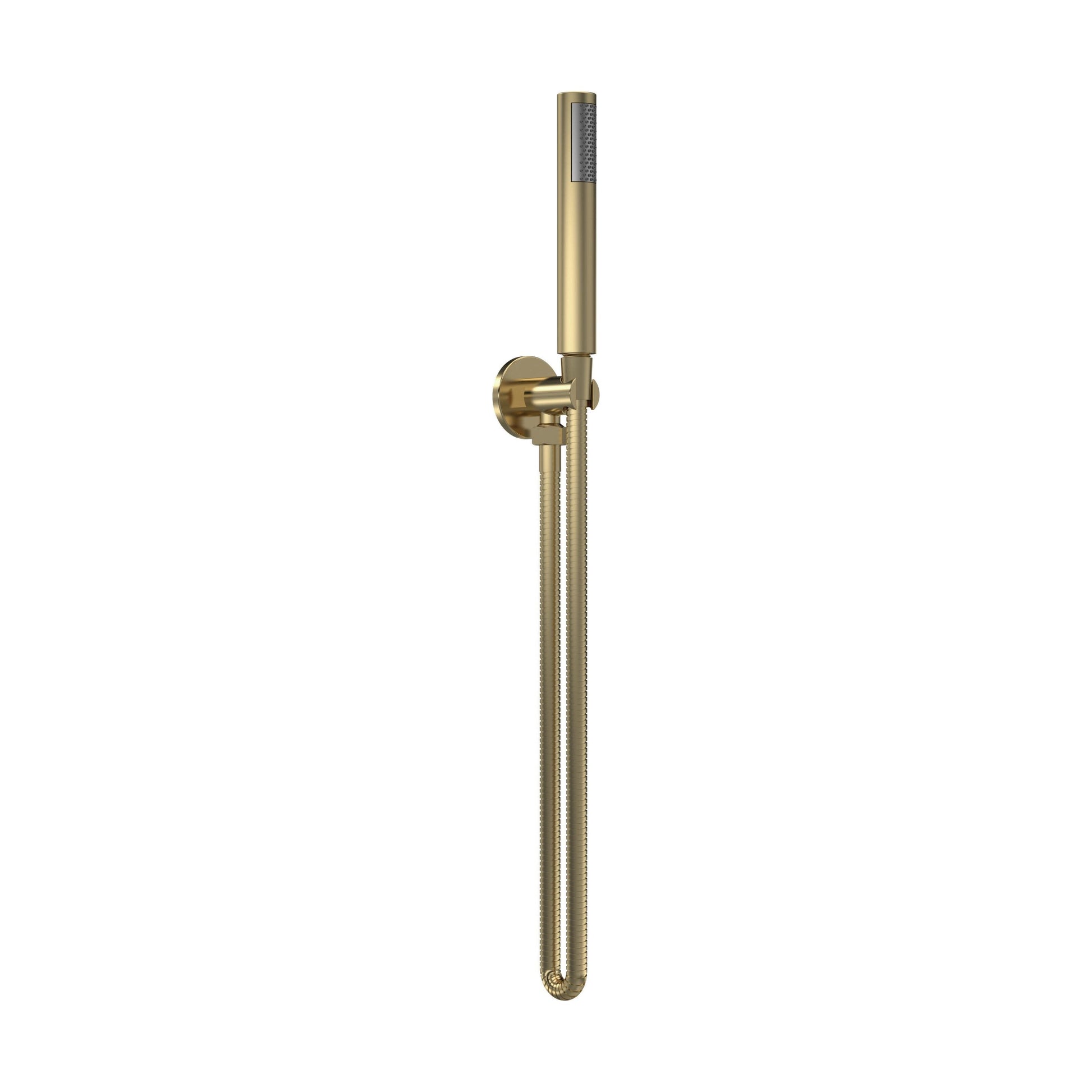 [BSHS8263] Consall Round Shower Handset with Bracket and Outlet Elbow, 1230 x 30 x 55mm, Choice of Finish - Cutout