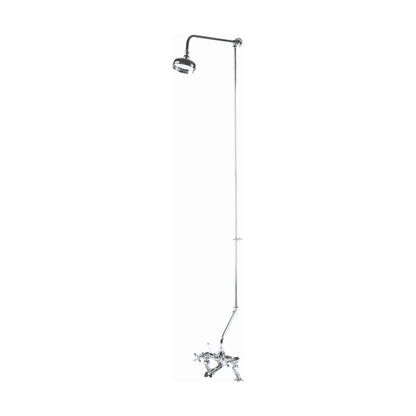 [BSRR305] Rigid Riser Kit with Swivel Spout    - Chrome - Cutout