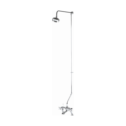 [BSRR305] Rigid Riser Kit with Swivel Spout    - Chrome - Cutout