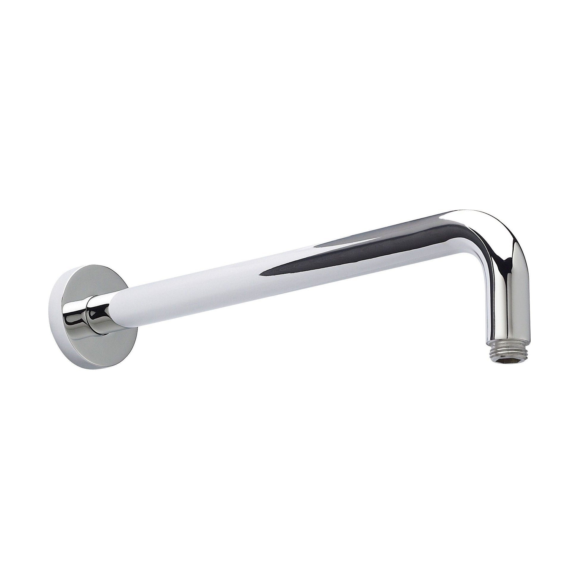 [BSSA001] Balterley Round Wall Mount Shower Arm - 345mm - Chrome - Cutout