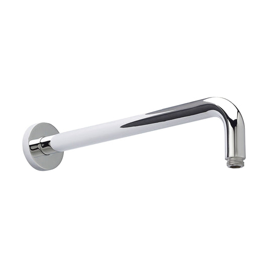 [BSSA001] Balterley Round Wall Mount Shower Arm - 345mm - Chrome - Cutout