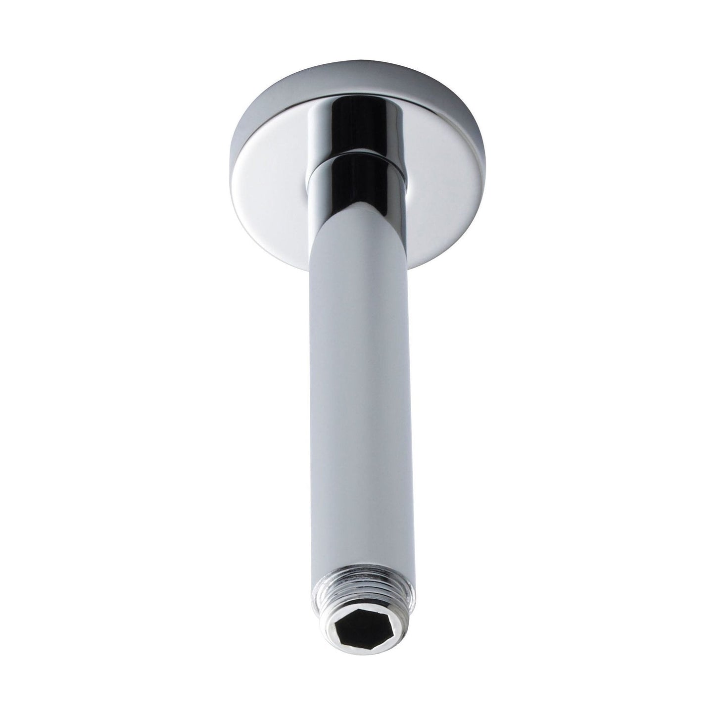 [BSSA015] Balterley Round Ceiling Mount Shower Arm - 150mm - Chrome - Cutout