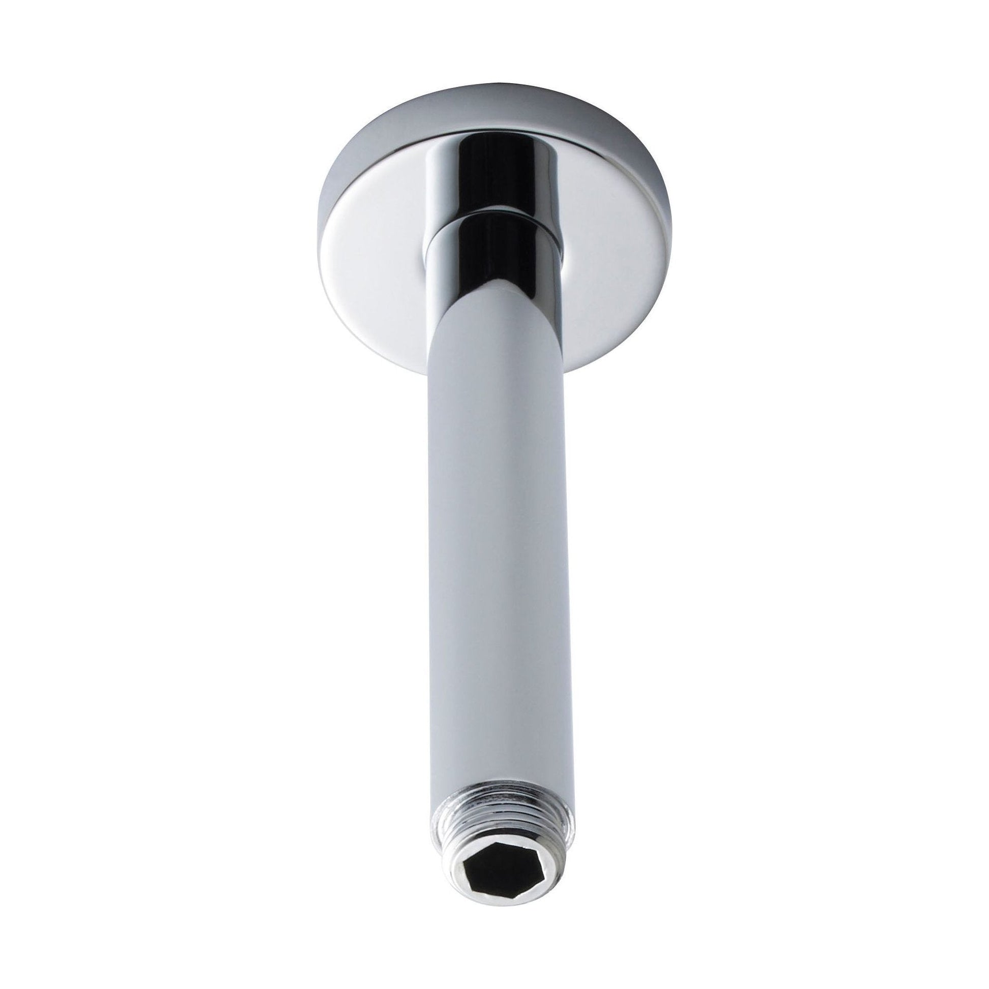 [BSSA015] Balterley Round Ceiling Mount Shower Arm - 150mm - Chrome - Cutout