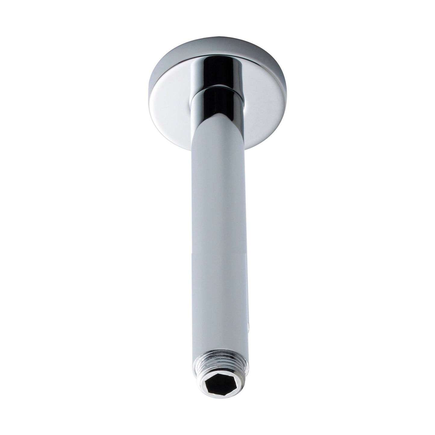 [BSSA016] Balterley Round Ceiling Mount Shower Arm - 300mm - Chrome - Cutout