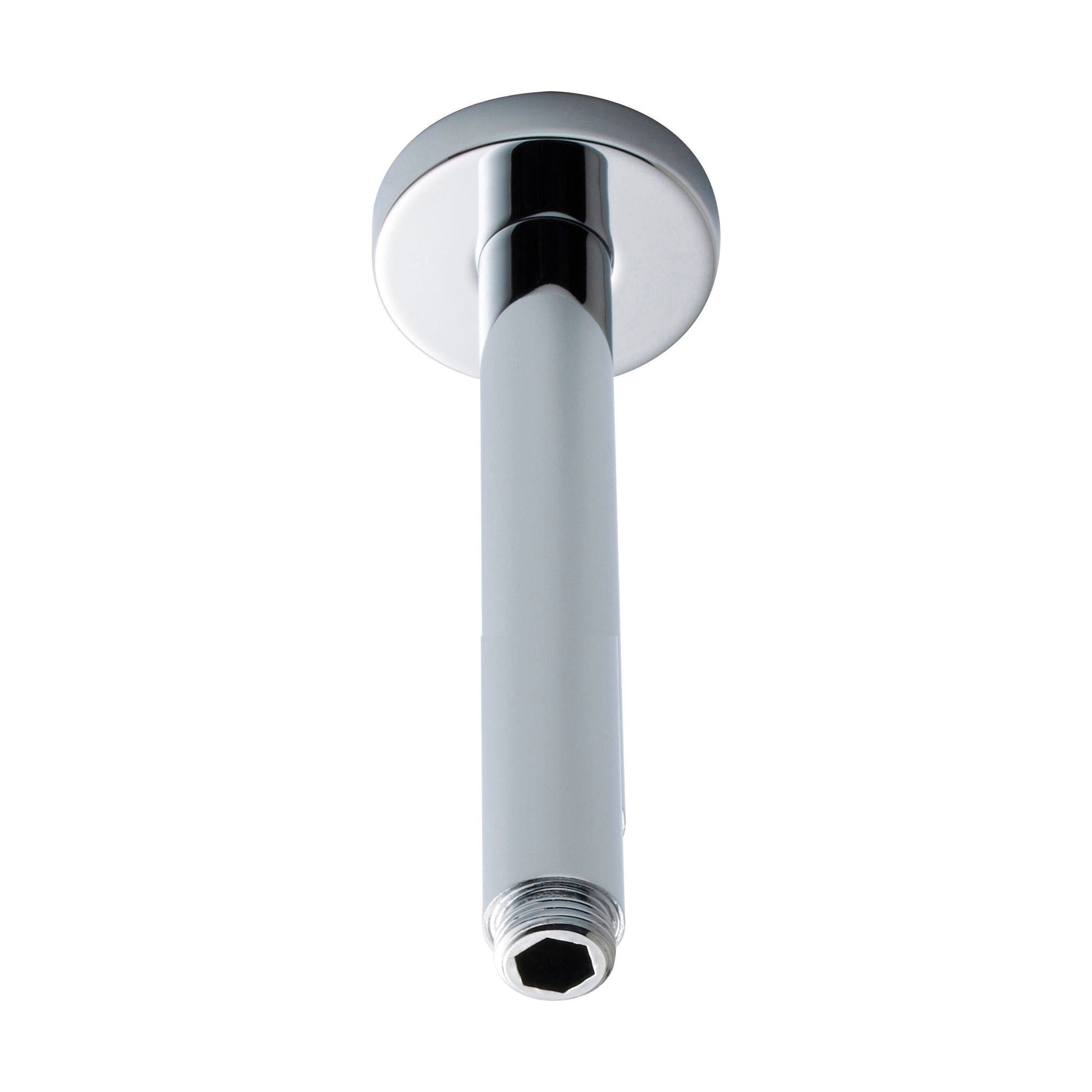 [BSSA016] Balterley Round Ceiling Mount Shower Arm - 300mm - Chrome - Cutout