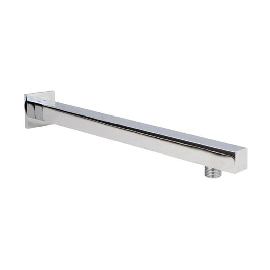 [BSSA019] Balterley Square Wall Mount Shower Arm - 360mm - Chrome - Cutout