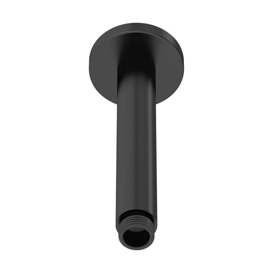 [BSSA415] Balterley Round Ceiling Mount Shower Arm - 150mm - Brushed Pewter - Cutout