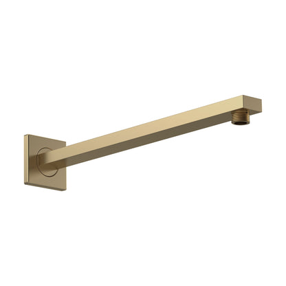 [BSSA813] Balterley Square Wall Mount Shower Arm - 360mm - Chrome - Cutout