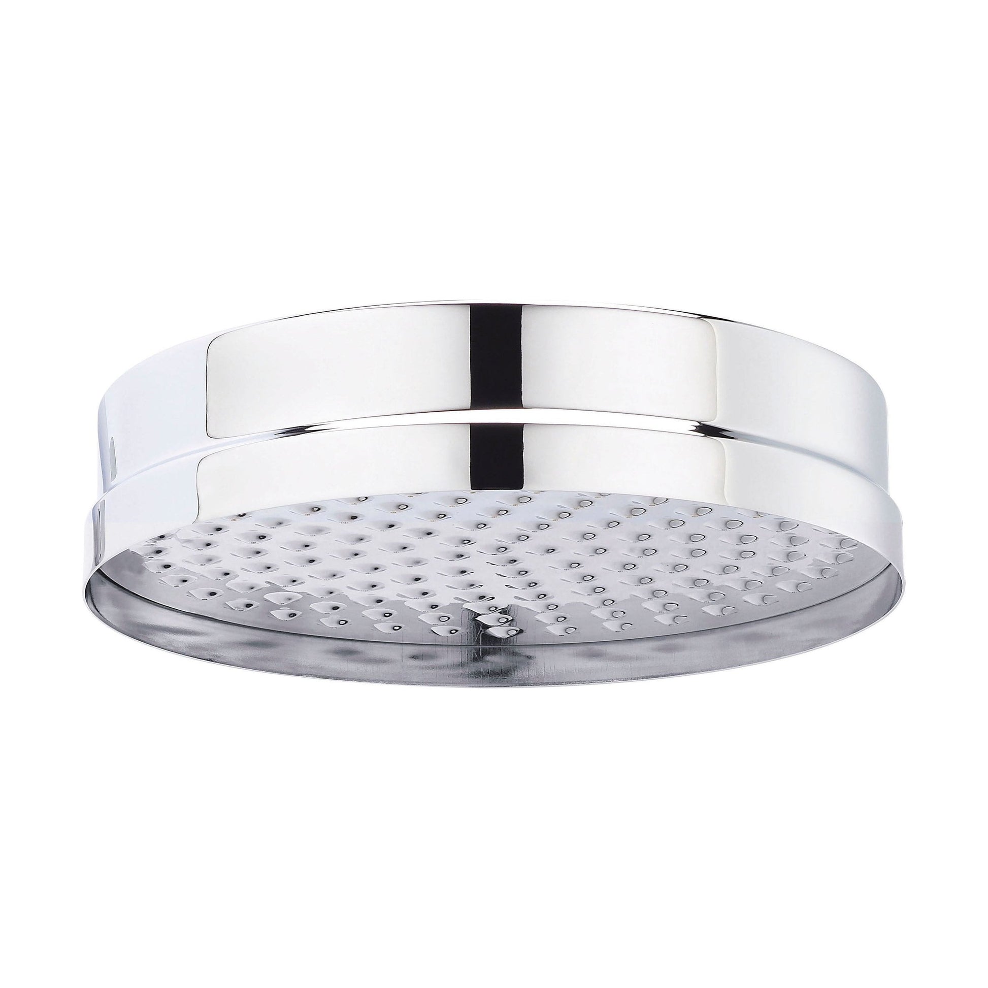 [BSSH001] Balterley Traditional Apron Fixed Shower Head 200mm, Round Design with Excellent Flow Rate - Chrome Finish - Cutout