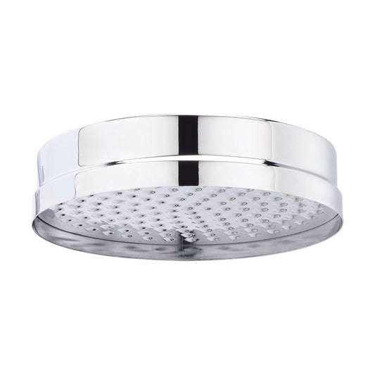 [BSSH001] Balterley Traditional Apron Fixed Shower Head 200mm, Round Design with Excellent Flow Rate - Chrome Finish - Cutout