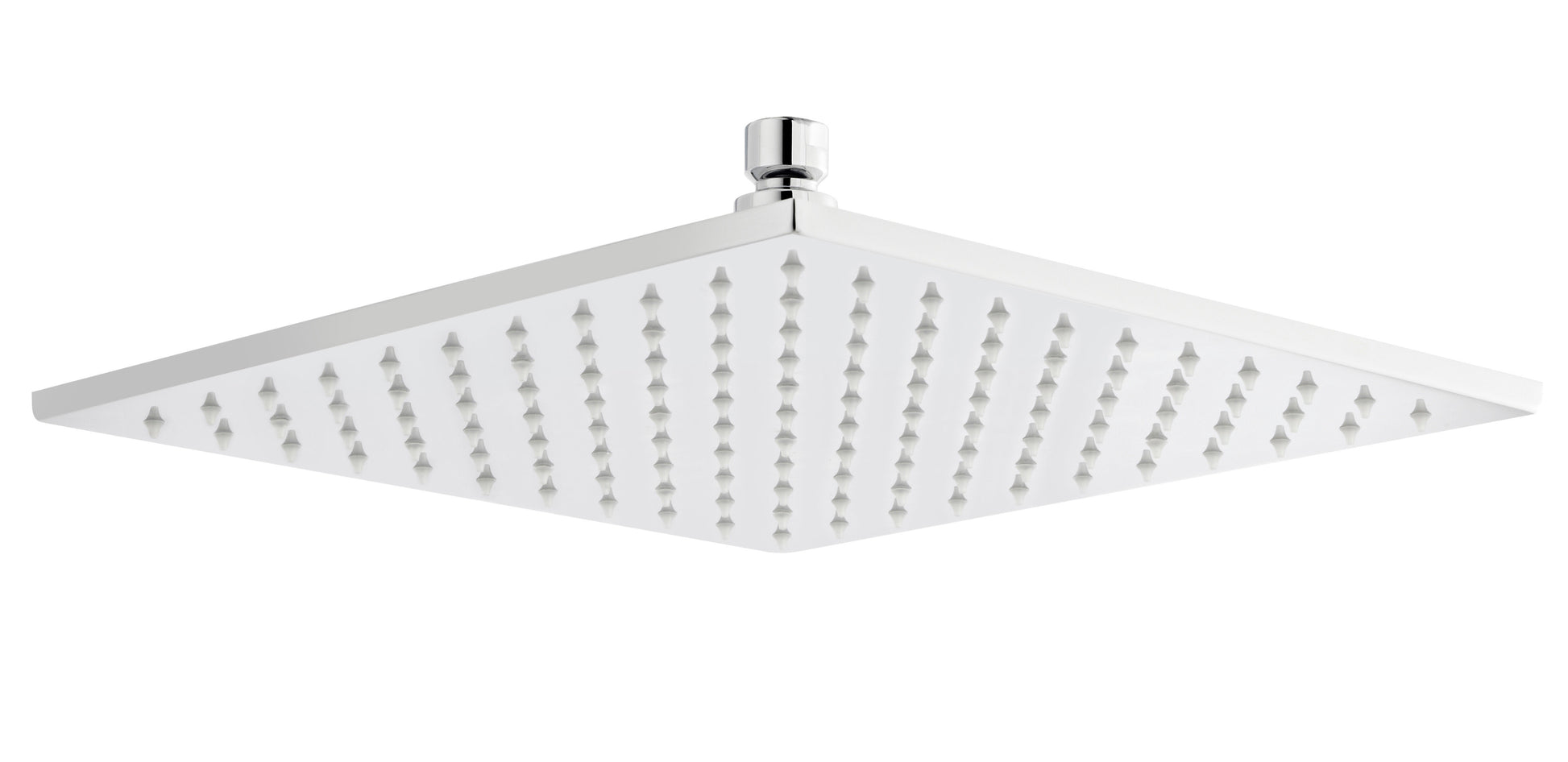 [BSSH070] Square LED Fixed Shower Head, 200mm - Chrome - Cutout