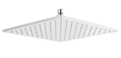 [BSSH070] Square LED Fixed Shower Head, 200mm - Chrome - Cutout