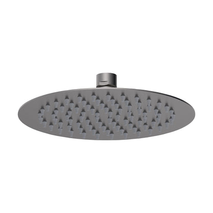 [BSSH7082] Square Fixed Head, 200mm - Brushed Pewter - Cutout
