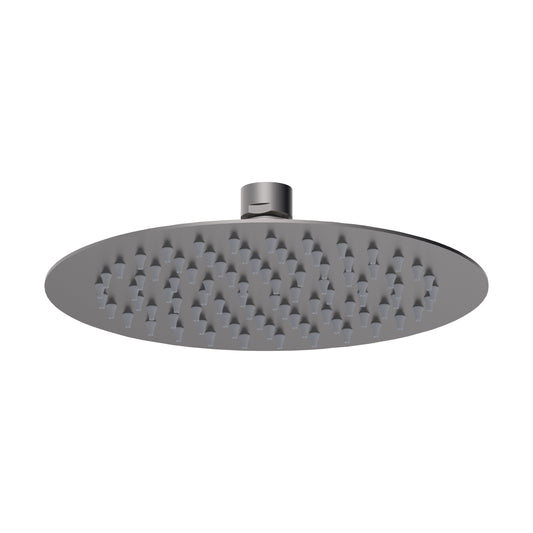 [BSSH7082] Square Fixed Head, 200mm - Brushed Pewter - Cutout