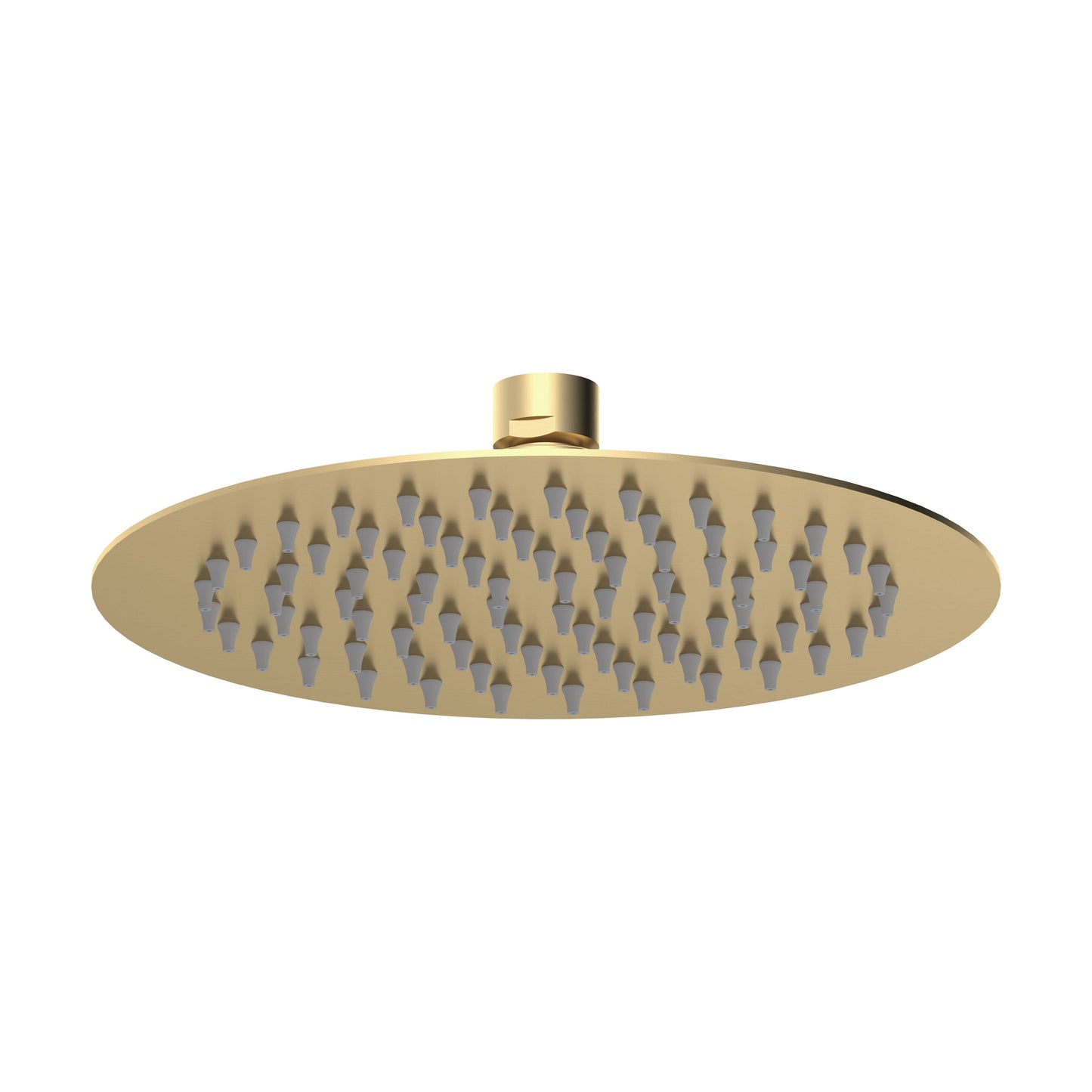 [BSSH8082] Round Fixed Head, 200mm - Brushed Brass - Cutout