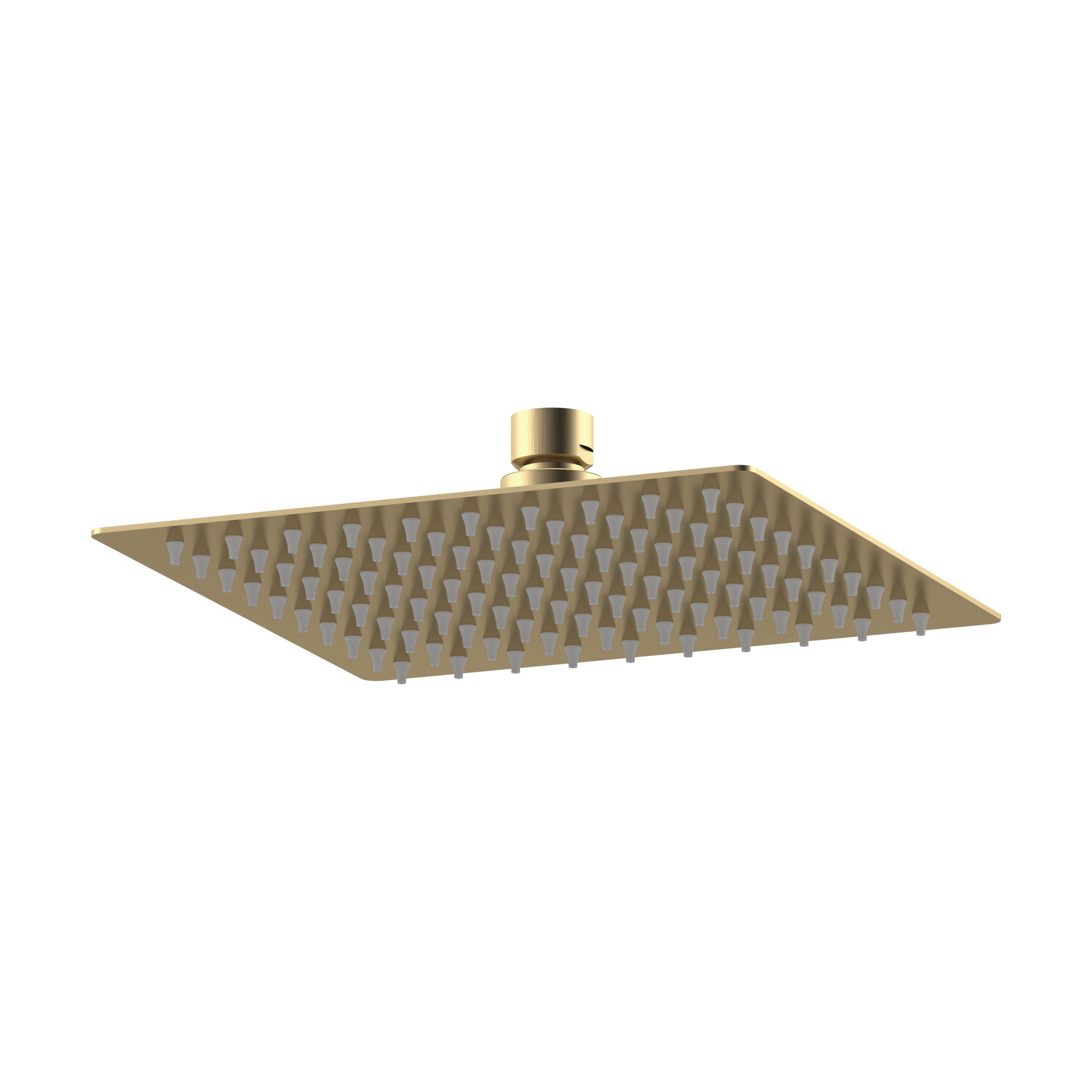 [BSSH8088] Square Fixed Head, 200mm - Matt Black - Cutout