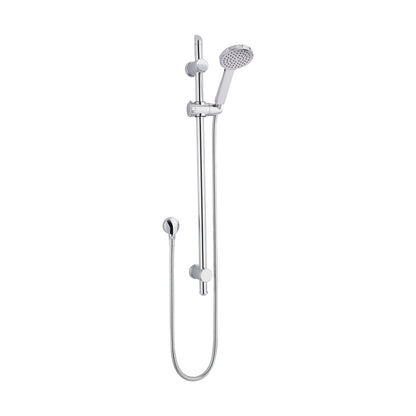 [BSSR035] Balterley Contemporary Round Slide Rail Shower Kit with Water Saving Head and Outlet Elbow - Chrome - Cutout