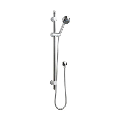 [BSSR042] Slide Rail Shower Kit with Multi Function Head & Outlet Elbow - Chrome - Cutout