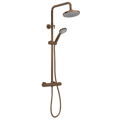 [BSTK1575] Round Thermostatic Bar Valve & Kit - Cutout