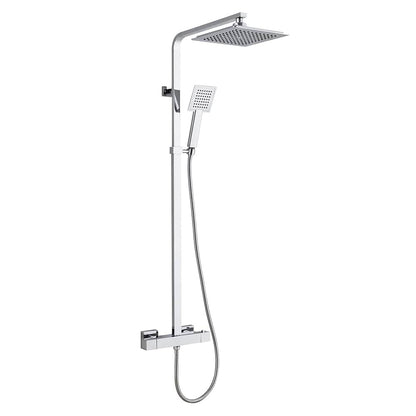[BSTSS100] Zacha CP Square Expo Adj Thermo Shower - Cutout