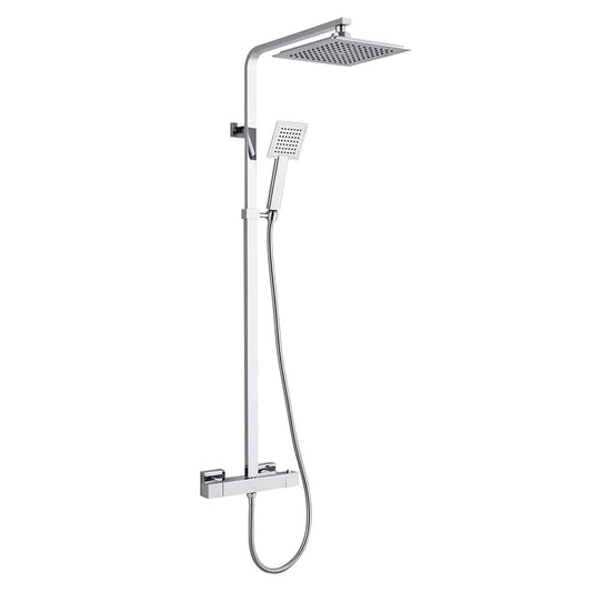 [BSTSS100] Zacha CP Square Expo Adj Thermo Shower - Cutout