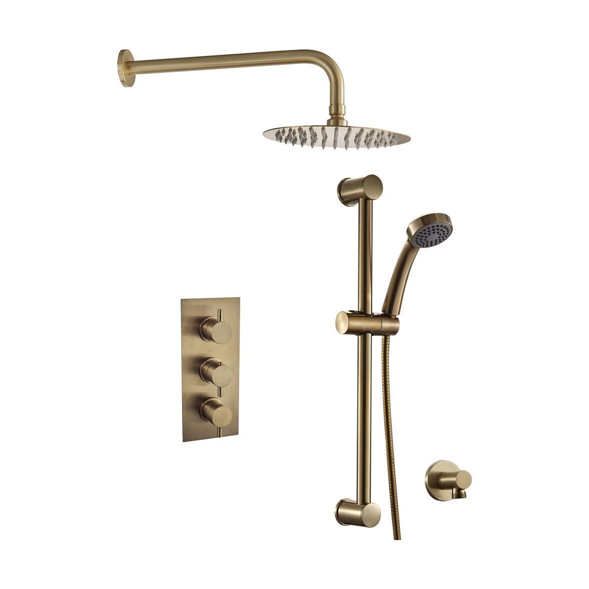 [BSTSS502] Nalor Conc Thermo Shower Set BG - Cutout