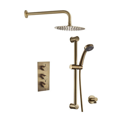 [BSTSS502] Nalor Conc Thermo Shower Set BG - Cutout