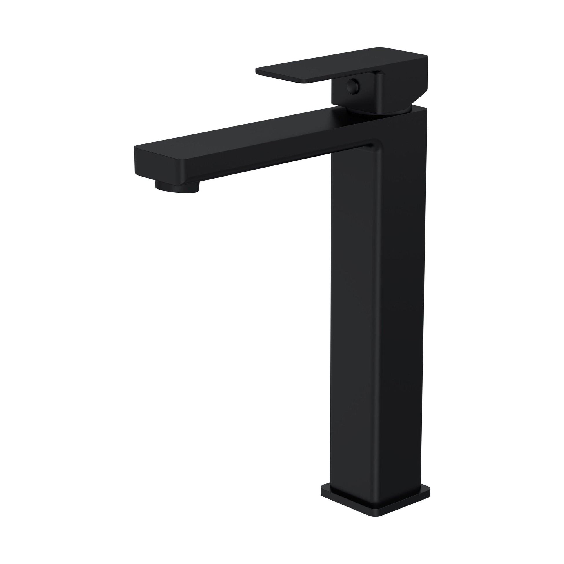 [BTC470] Milldale Contemporary Square Tall High Rise Mono Basin Mixer Tap - Choice of Finish - Cutout