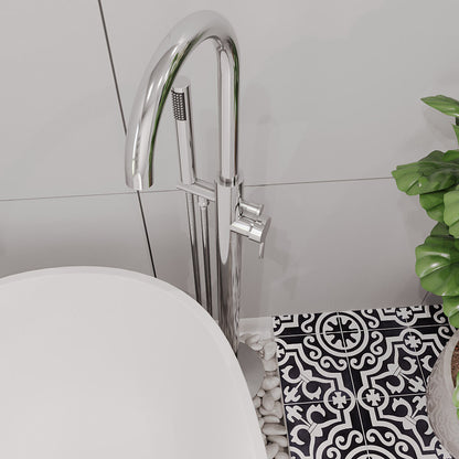 [BTCN321X] Levedale Floor Standing Bath Shower Mixer Tap with Shower Kit - Choice of Colour - Lifestyle 2