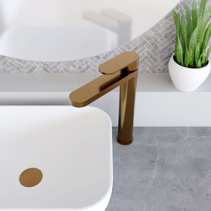 [BTCU1570] Enville Round High Rise Mono Basin Mixer Tap - 290 x 57 x 187mm - Choice of Finish - Lifestyle 2