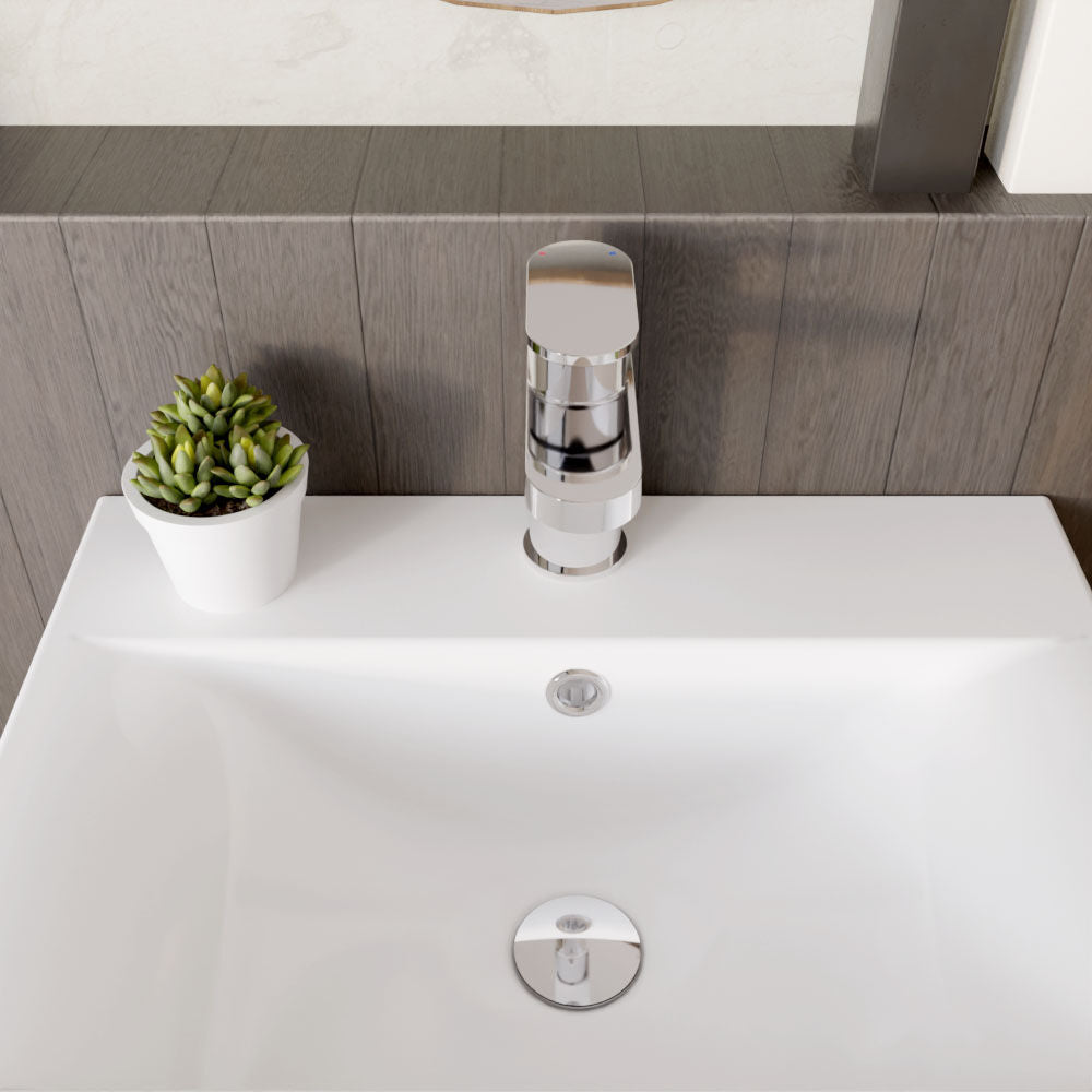 [BTCU305] Enville Bathroom Mono Basin Sink Mixer Tap - Choice of Finish - Lifestyle 2