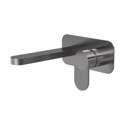 [BTCU728F] Fluted 2TH W/M Basin Mixer with Plate - Cutout