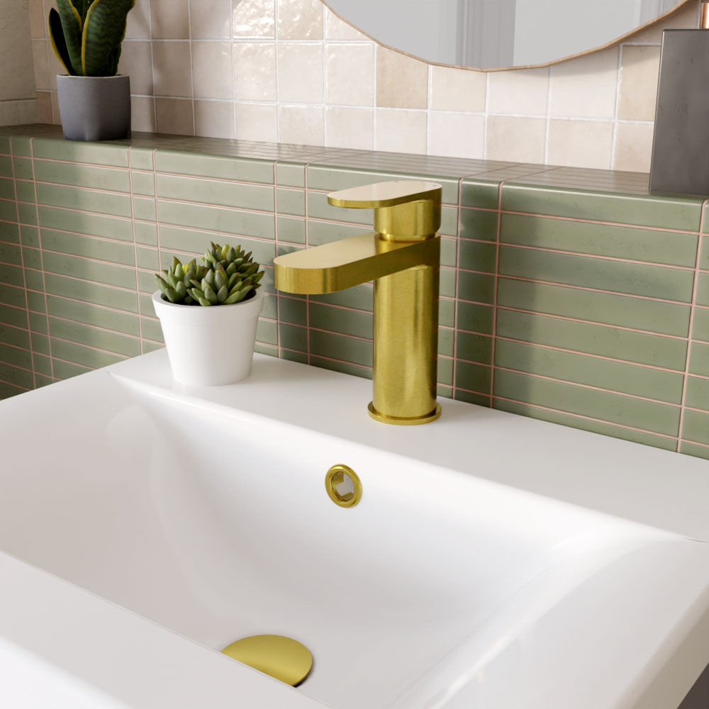 [BTCU805] Enville Bathroom Mono Basin Sink Mixer Tap - Choice of Finish - Lifestyle 3