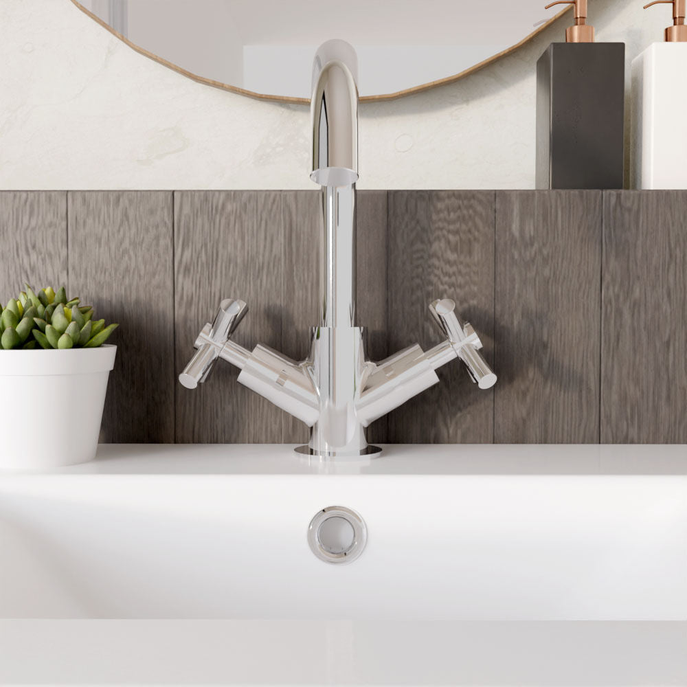 [BTEV317] Balterley Evian Round Mono Lever Basin Mixer Tap - Chrome - Lifestyle 1