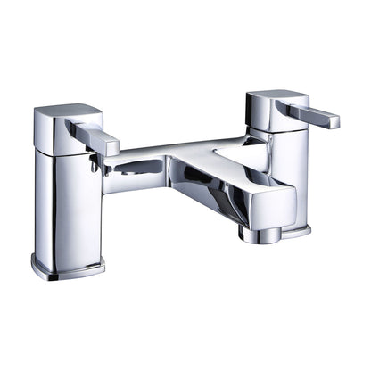 [BTFA303] Contemporary Bath Filler Mixer Tap - Chrome - Cutout