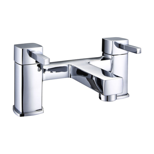 [BTFA303] Contemporary Bath Filler Mixer Tap - Chrome - Cutout