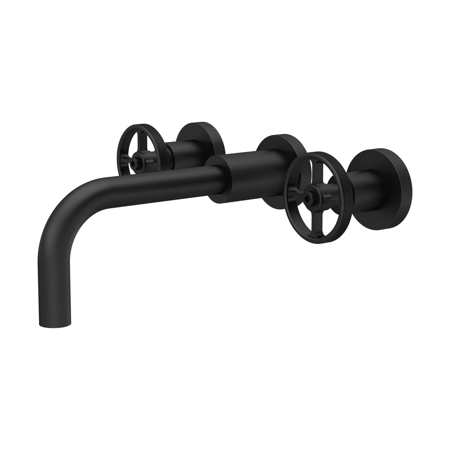 [BTIW417] Industrial 3TH Wall Mounted Basin Mixer - Cutout
