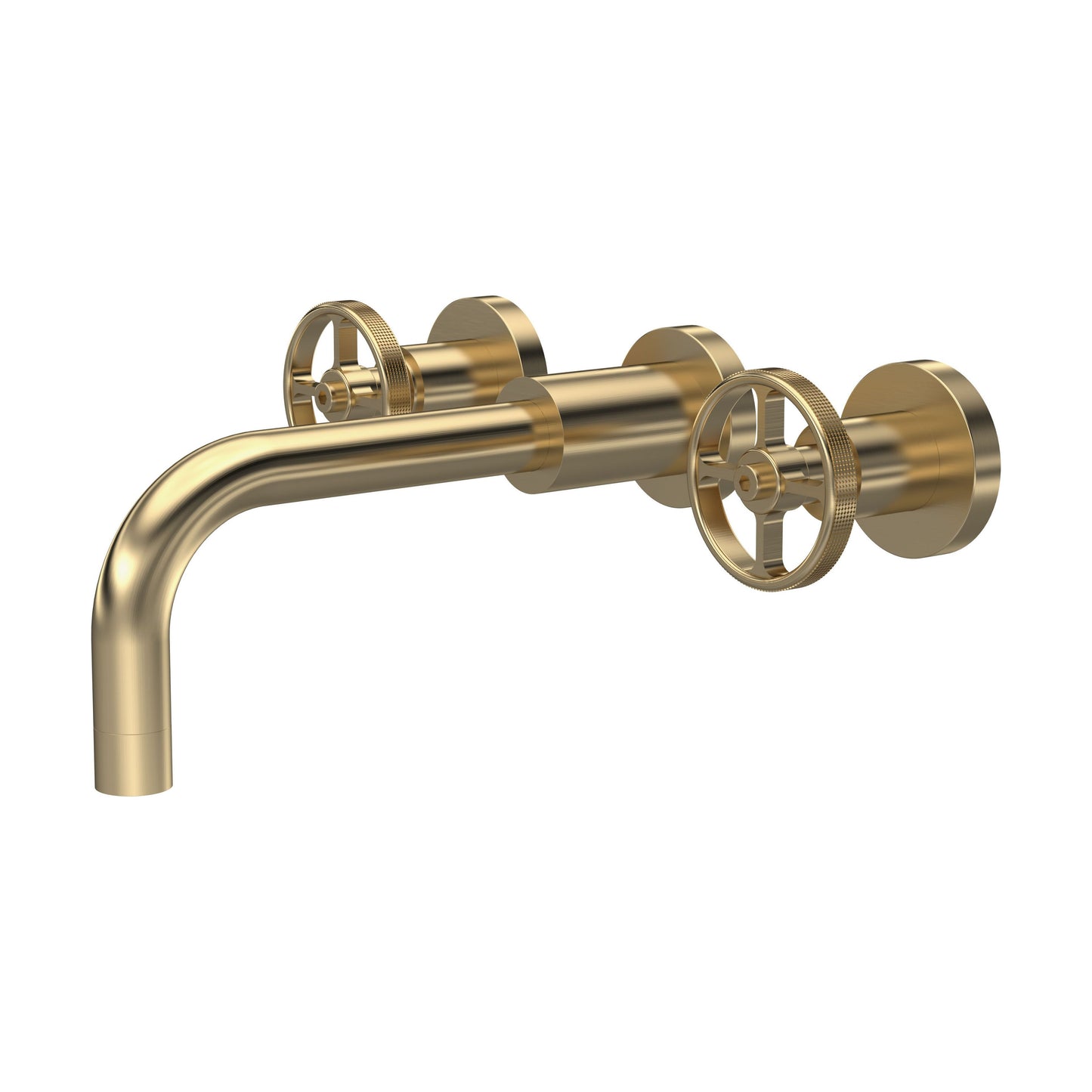 [BTIW817] Industrial 3TH Wall Mounted Basin Mixer - Cutout