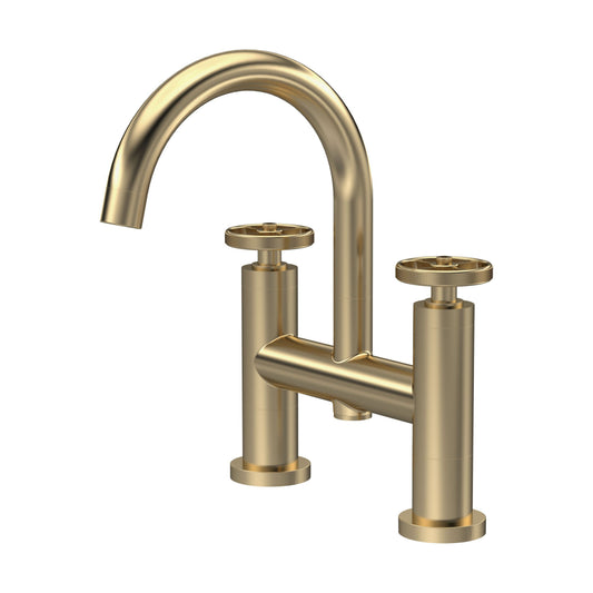 [BTIW853] Industrial Deck Mounted Bath Filler - Cutout