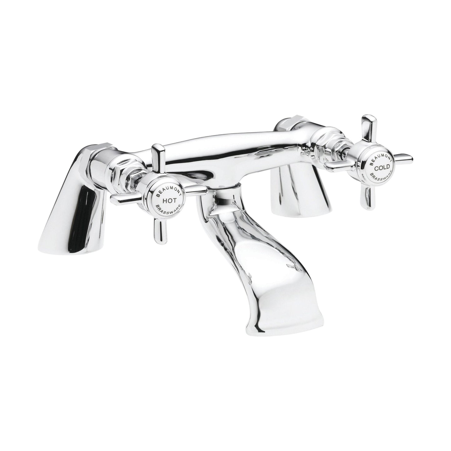 [BTKI328X] Balterley Hanchurch Bath Filler Tap - Chrome or Brushed Brass - Cutout