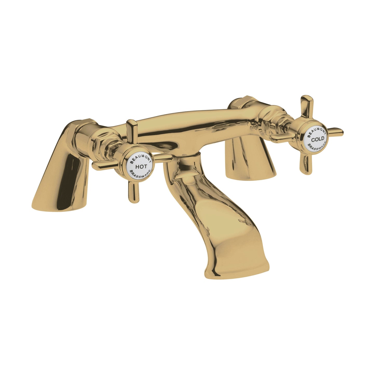 [BTKI828X] Balterley Hanchurch Bath Filler Tap - Chrome or Brushed Brass - Cutout